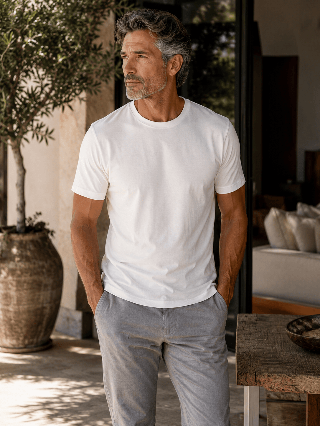 Buki Cinqo Tech Tee 4-Pack - White/French Blue/Blue Night/Black - Buki - Flyclothing LLC