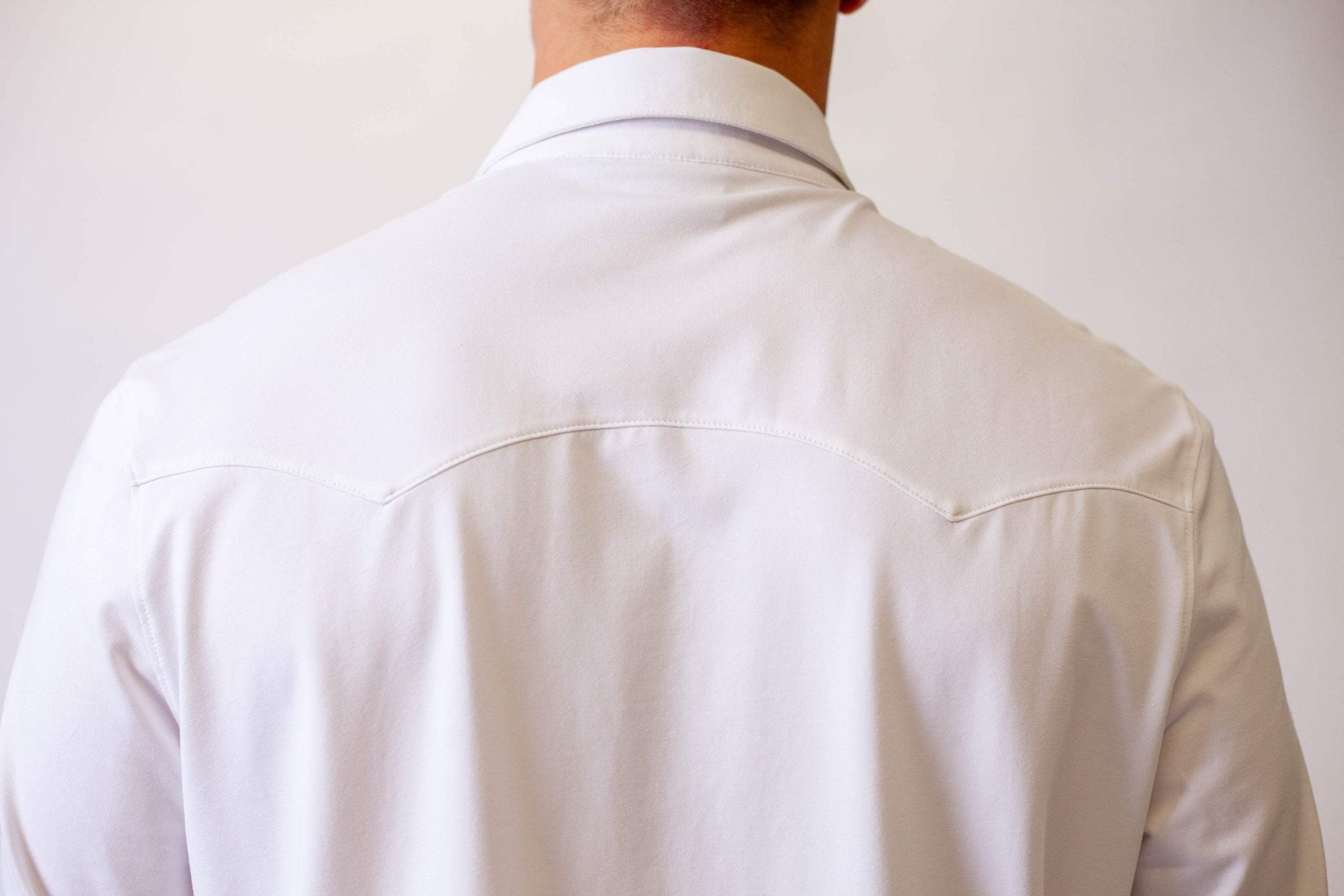 Buki's Cinqo Western Tech Shirt - White - Buki - Flyclothing LLC
