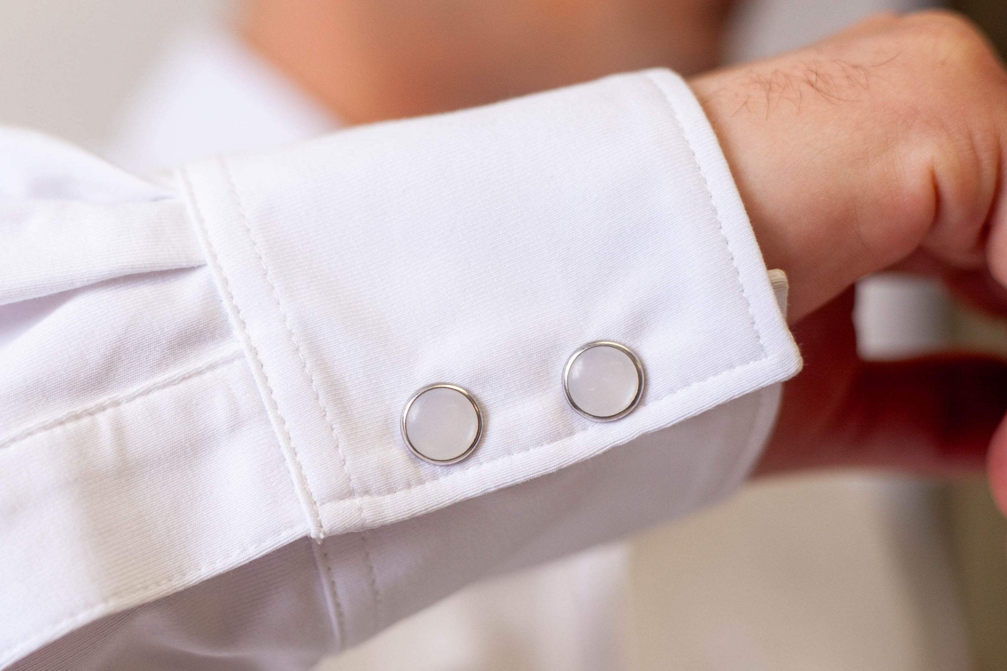 Buki's Cinqo Western Tech Shirt - White - Buki - Flyclothing LLC