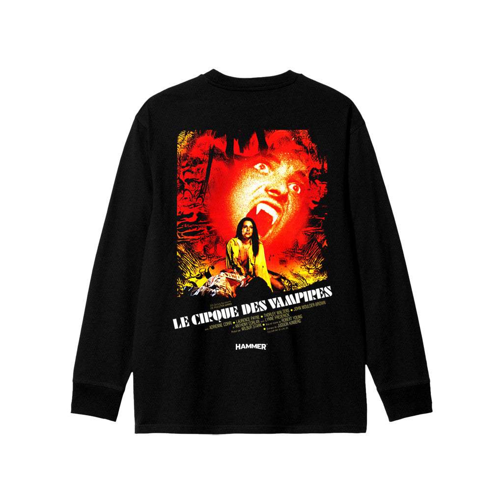 Cirque Des Vampire L/S T-Shirt - Black - Alchemy of England - Flyclothing LLC