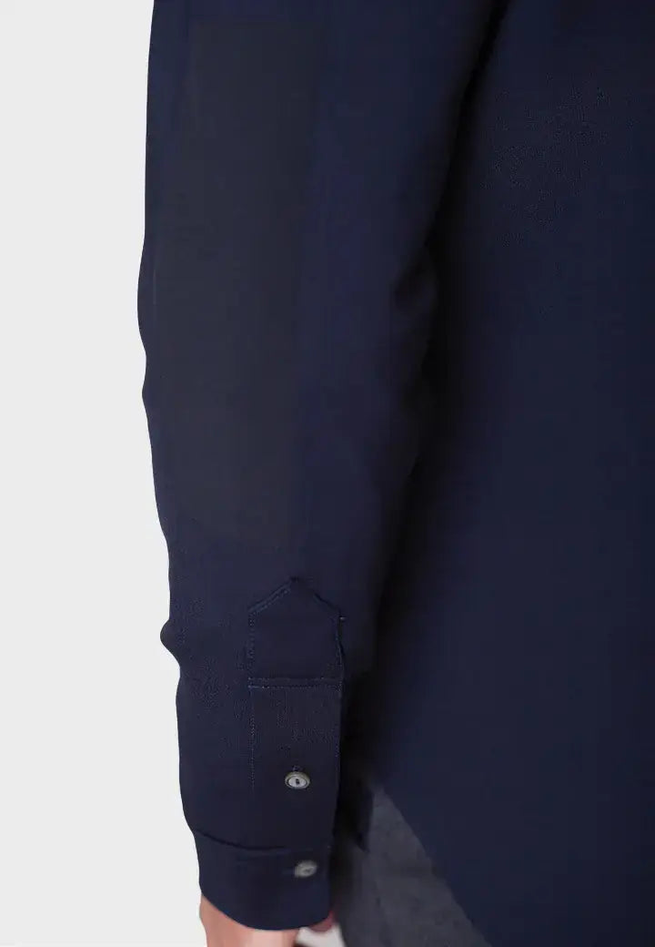 City CPO Shirt Jacket - Navy - Buki - Flyclothing LLC