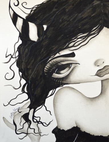 Black Market Art Company Clara Print