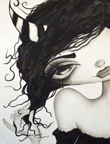 Black Market Art Company Clara Print - Black Market Art Company - Flyclothing LLC