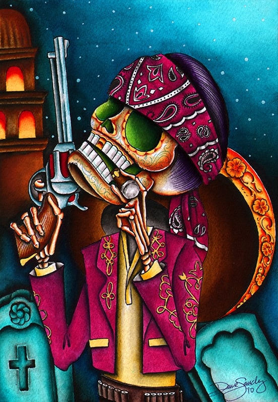 Black Market Art Company Clavo Print