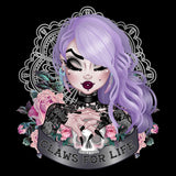 Black Market Art Company Claws for Life & Purple Print