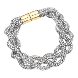 Bling Braided Magnetic Bracelet - Madeline Love - Flyclothing LLC