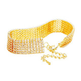6 Rows Pave CZ Tennis Evening Bracelet - Madeline Love - Flyclothing LLC