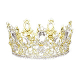 Glass Crystal Pageant Queen Tiara - Madeline Love - Flyclothing LLC
