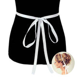 Oval Shaped Sash Ribbon Bridal Wedding Belt Headband - Madeline Love - Flyclothing LLC