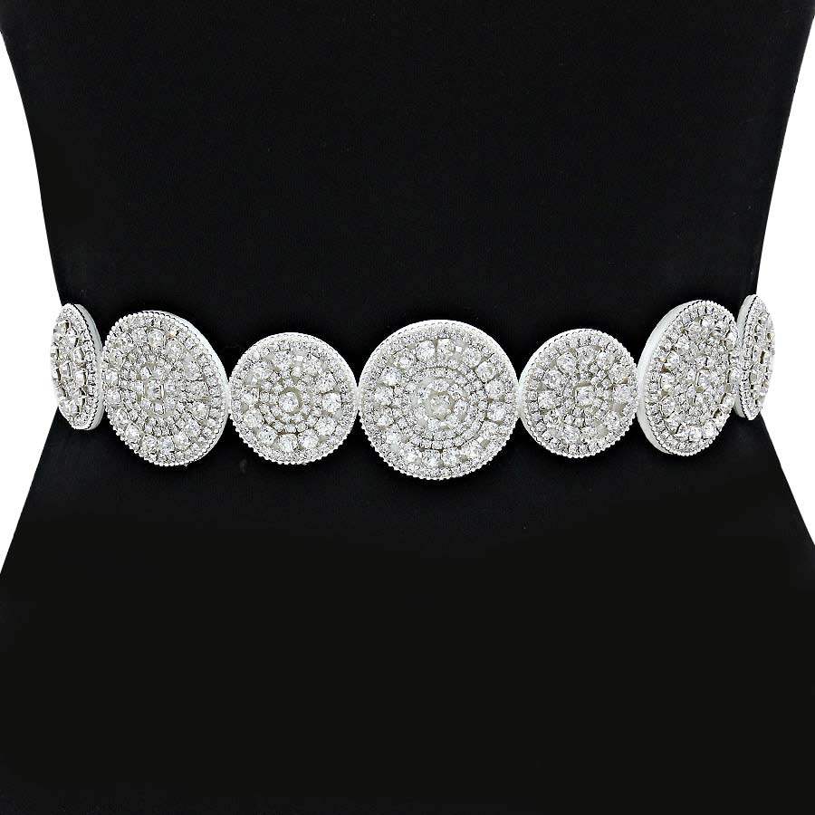 Deco Ring Organza Belt Choker Headband - Madeline Love - Flyclothing LLC