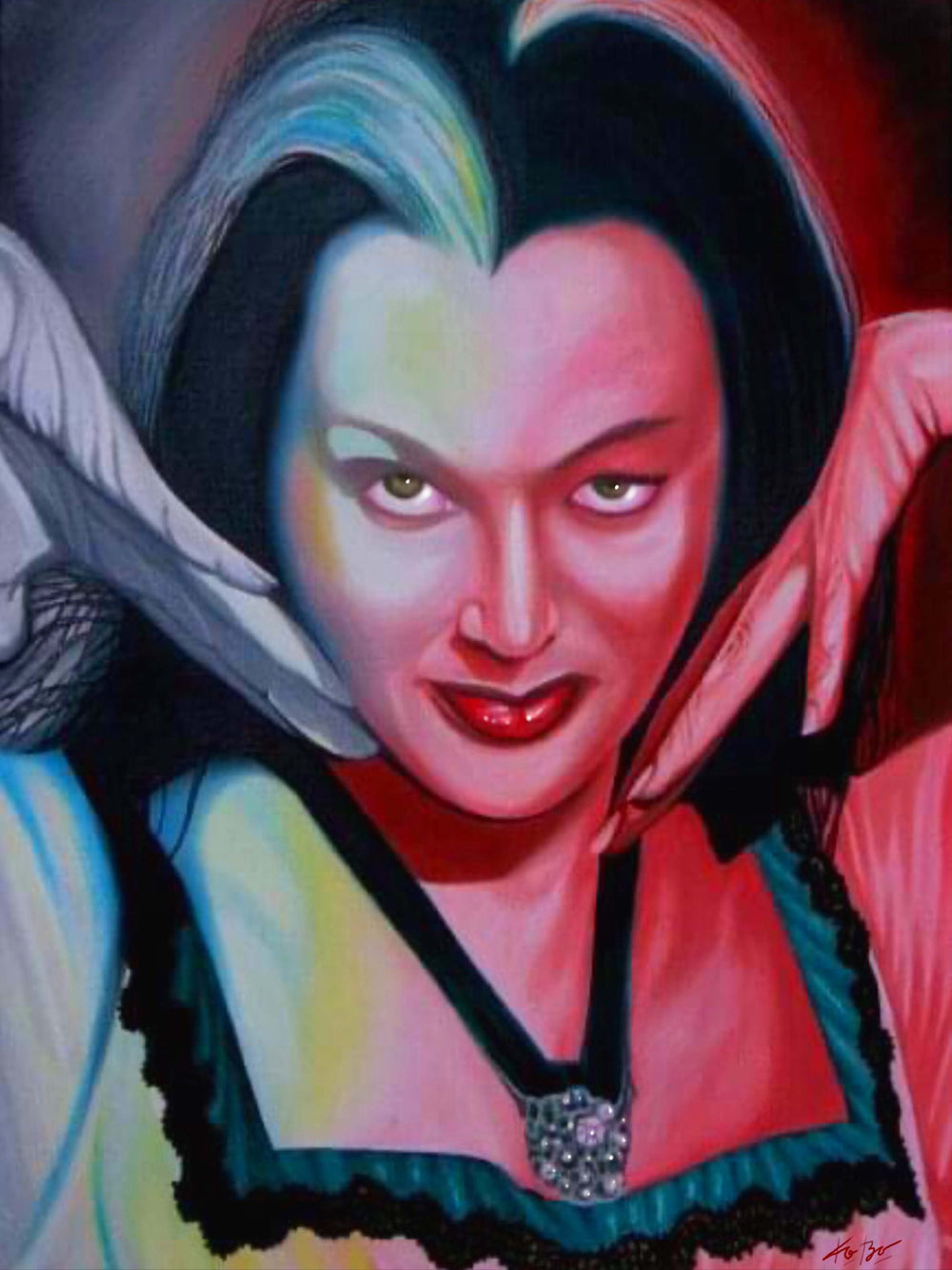 Black Market Art Company Close Up Print