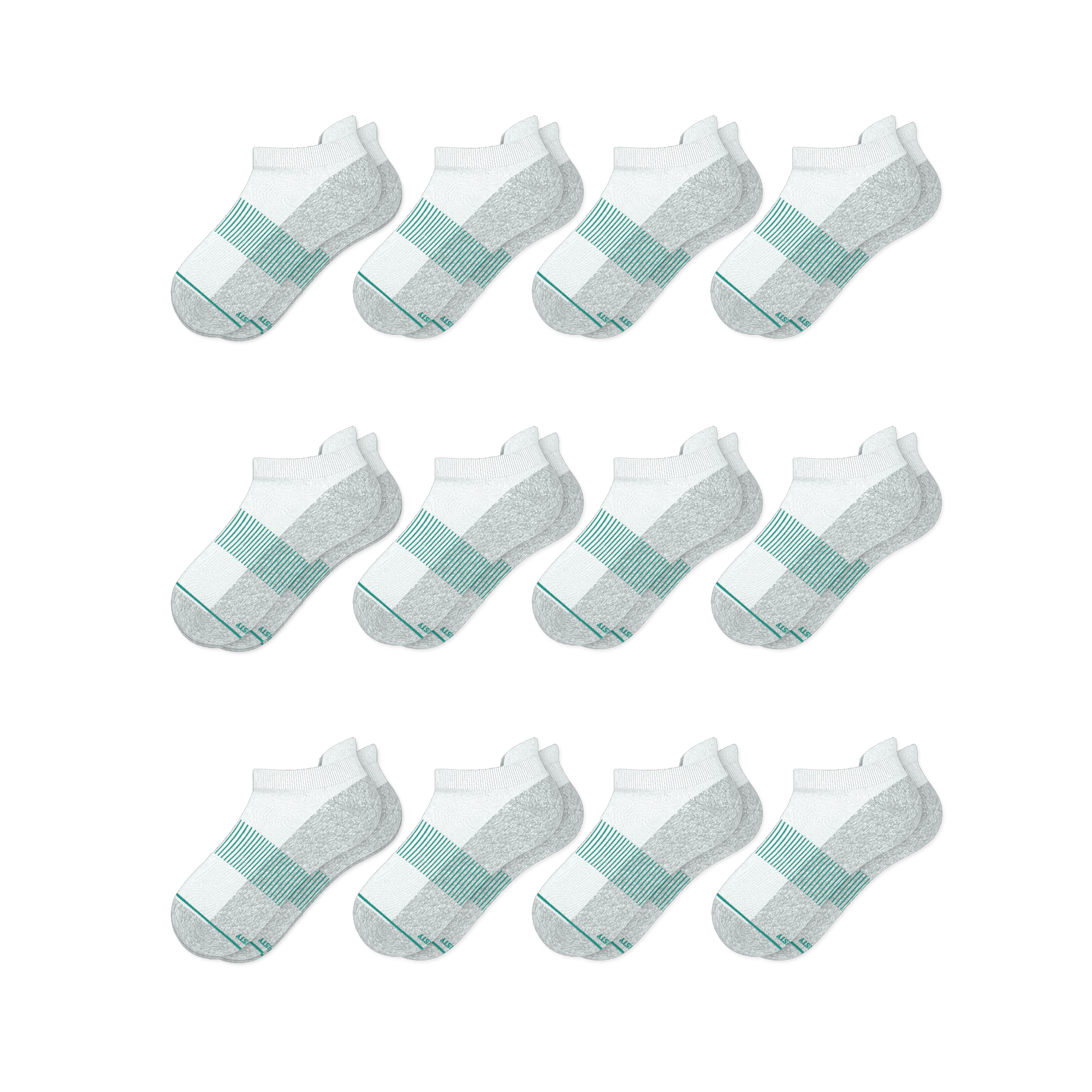 The Cloud 9 | Heel Hammock™ Ankle Socks 12 Pack - Shinesty