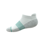 The Cloud 9 | White Stay Weird Heel Hammock™ Ankle Socks