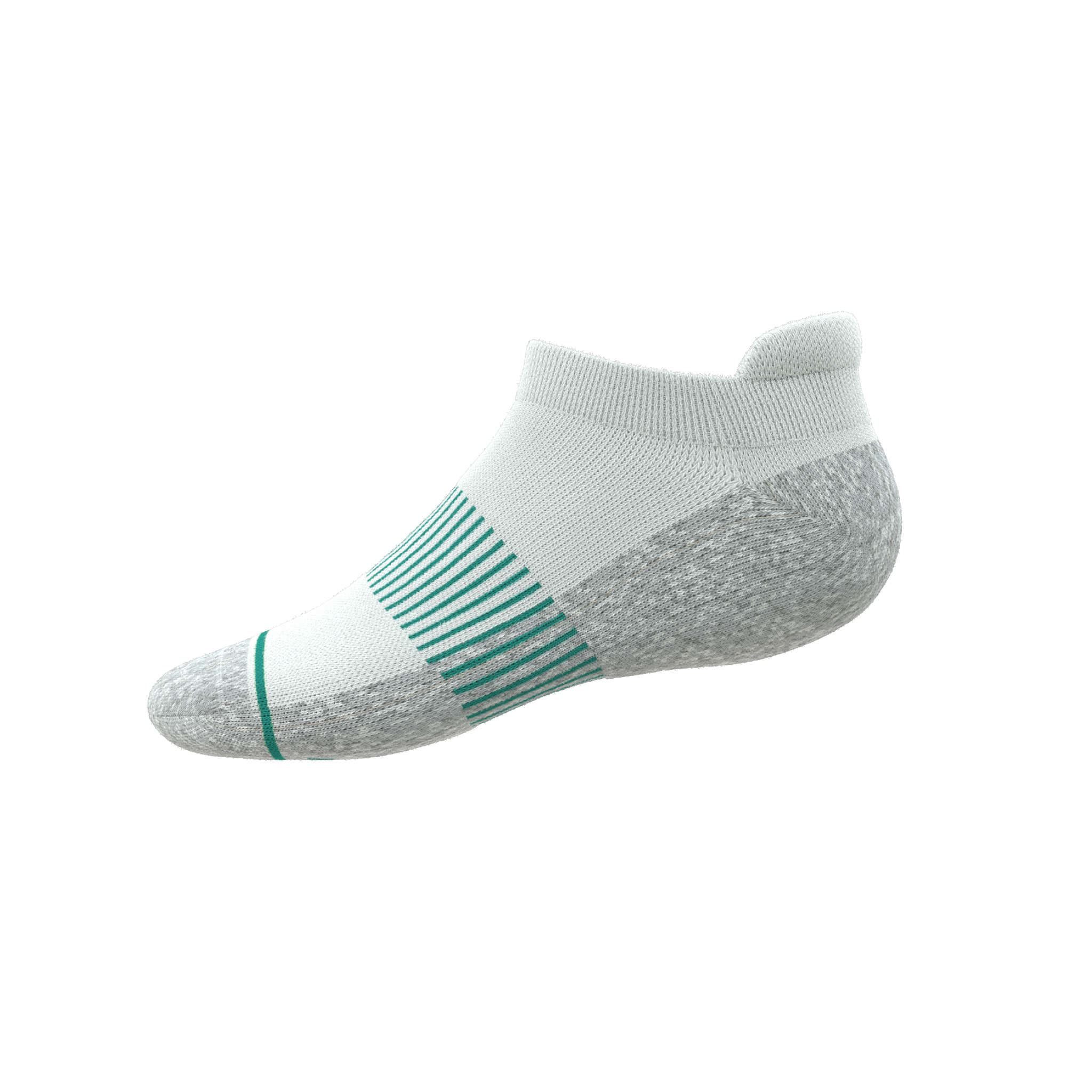 The Cloud 9 | White Stay Weird Heel Hammock™ Ankle Socks
