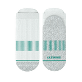 The Cloud 9 | White Stay Weird Heel Hammock™ Ankle Socks