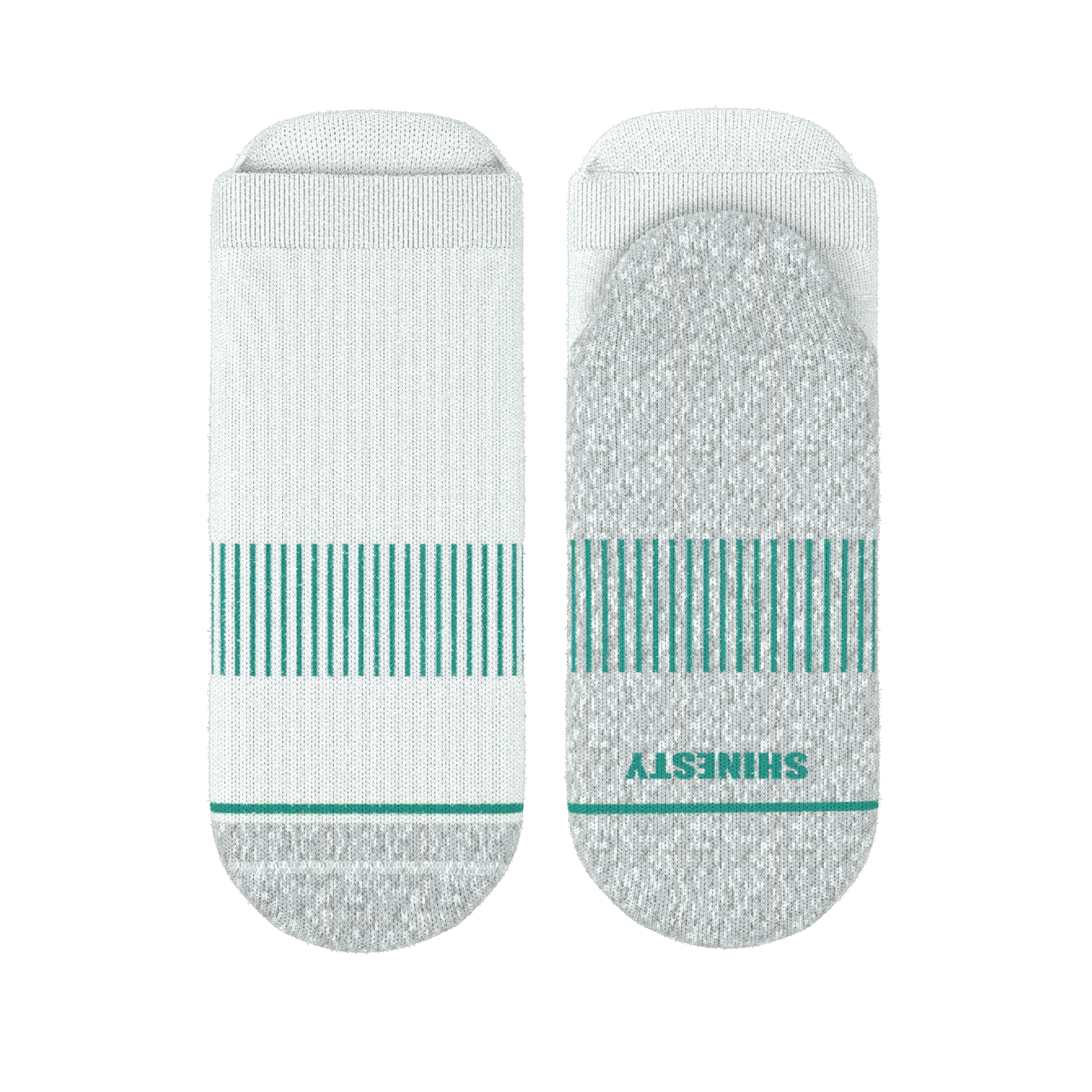 The Cloud 9 | White Stay Weird Heel Hammock™ Ankle Socks