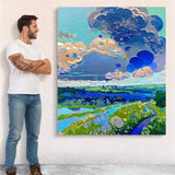 Canvas Print: "Cloud Dance" - Tailored Canvases - Flyclothing LLC