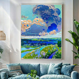 Canvas Print: "Cloud Dance" - Tailored Canvases - Flyclothing LLC