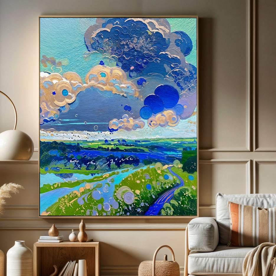 Canvas Print: "Cloud Dance" - Tailored Canvases - Flyclothing LLC