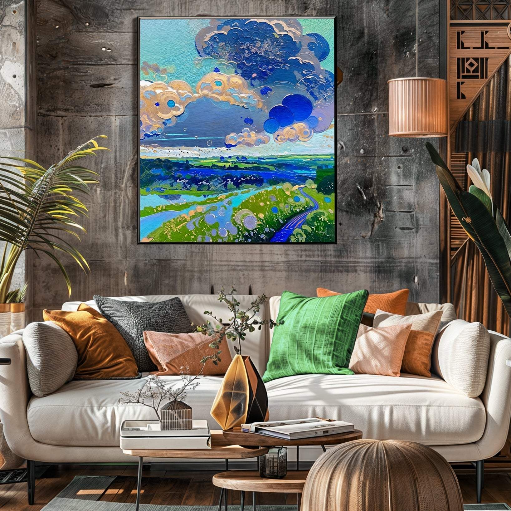 Canvas Print: "Cloud Dance" - Tailored Canvases - Flyclothing LLC