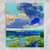 Canvas Print: "Cloud Dance" - Tailored Canvases - Flyclothing LLC