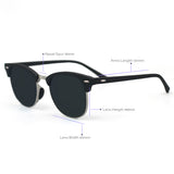 The Masters – Black Clubmaster Sunglasses - TopFoxx - Flyclothing LLC