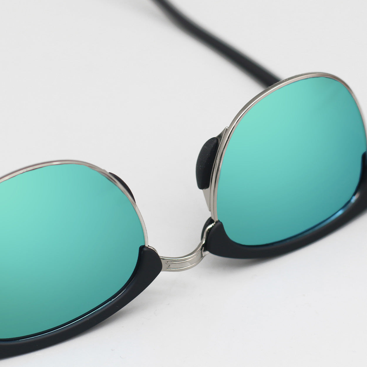 The Masters – Mirrored Aqua Clubmaster Sunglasses - TopFoxx - Flyclothing LLC