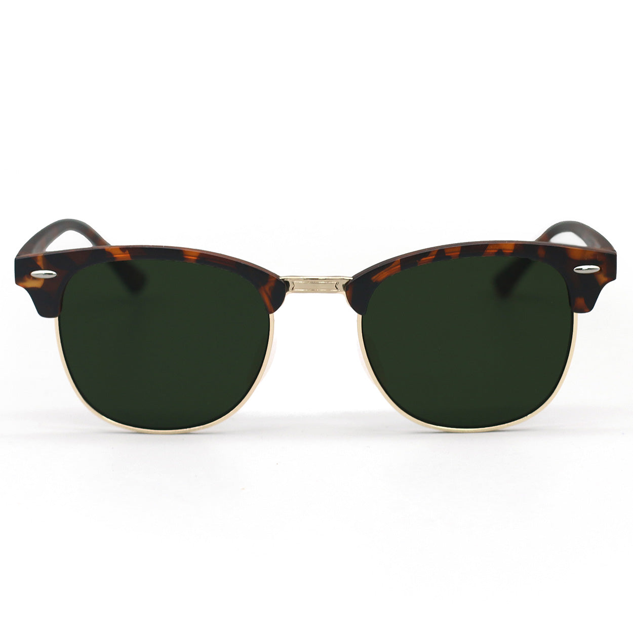 The Masters – Green Tortoise Clubmaster Sunglasses - TopFoxx - Flyclothing LLC