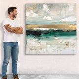 Canvas Print: "Coastal Echoes" - Tailored Canvases - Flyclothing LLC