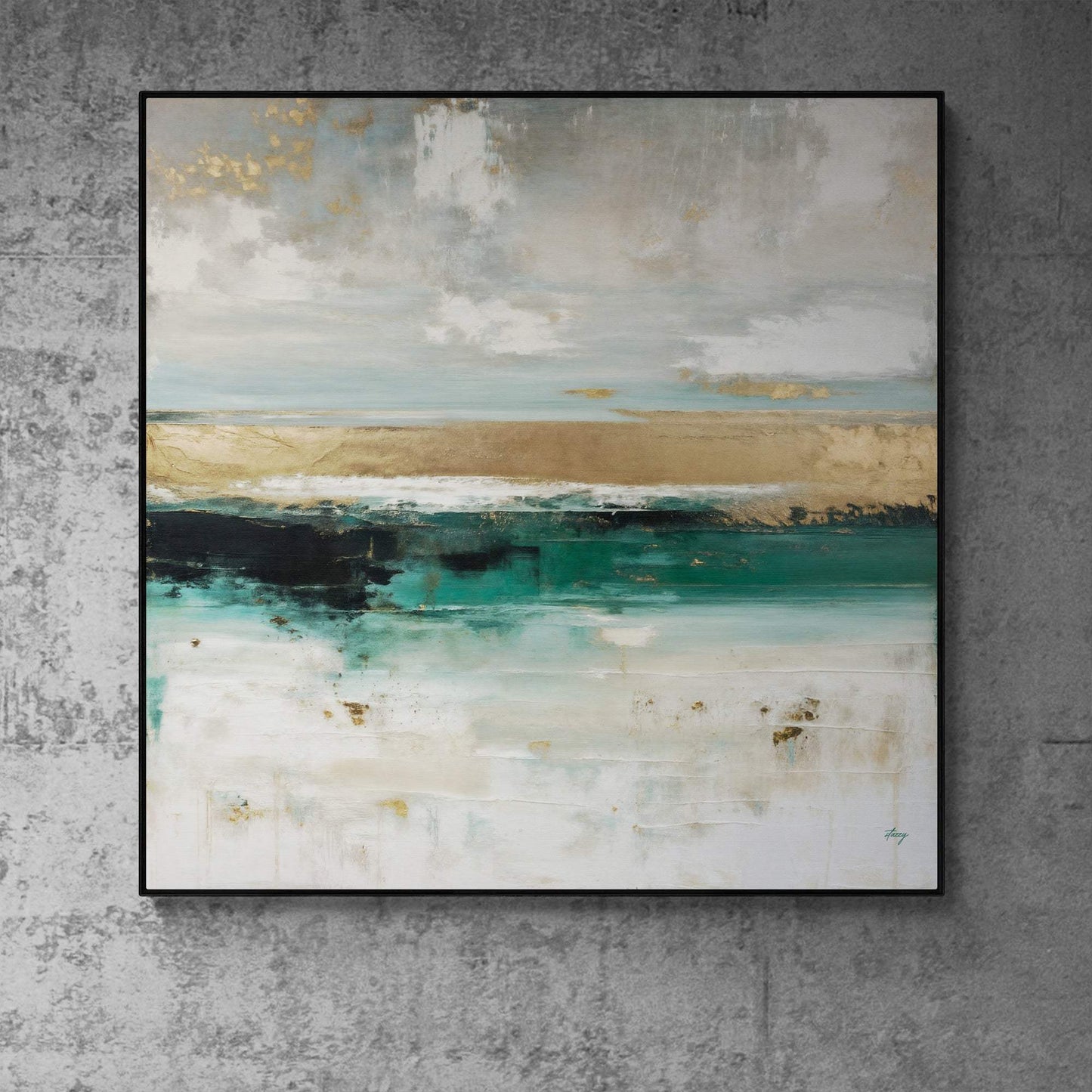 Canvas Print: "Coastal Echoes" - Tailored Canvases - Flyclothing LLC
