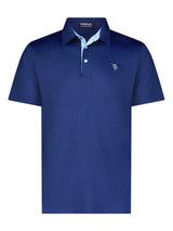 Coastline polo navy - White Water Life - Flyclothing LLC