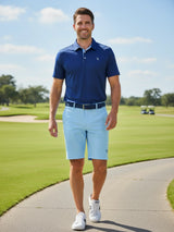 Coastline polo navy - White Water Life - Flyclothing LLC