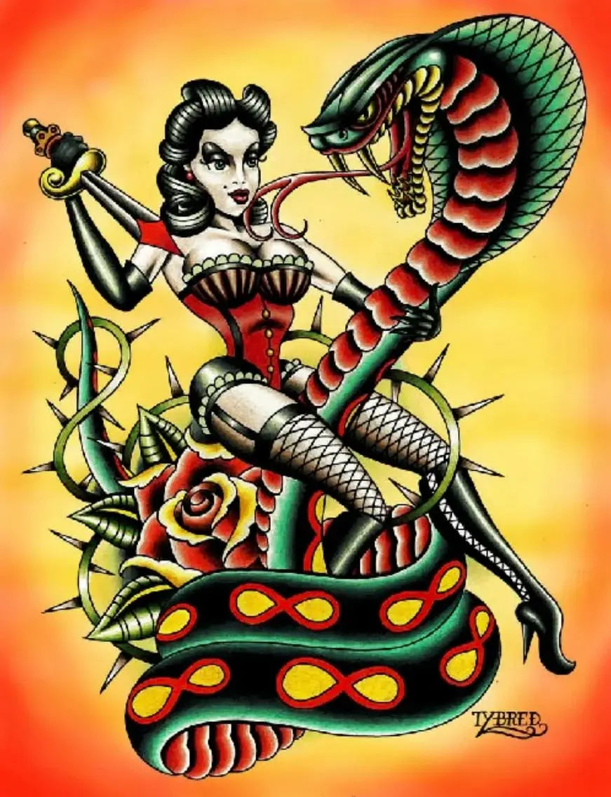 Black Market Art Company Cobrador Print - Black Market Art Company - Flyclothing LLC