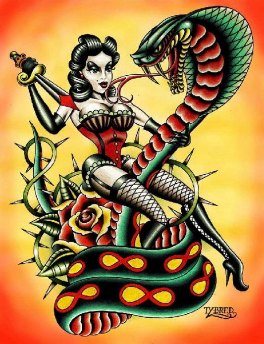 Black Market Art Company Cobrador Print - Black Market Art Company - Flyclothing LLC