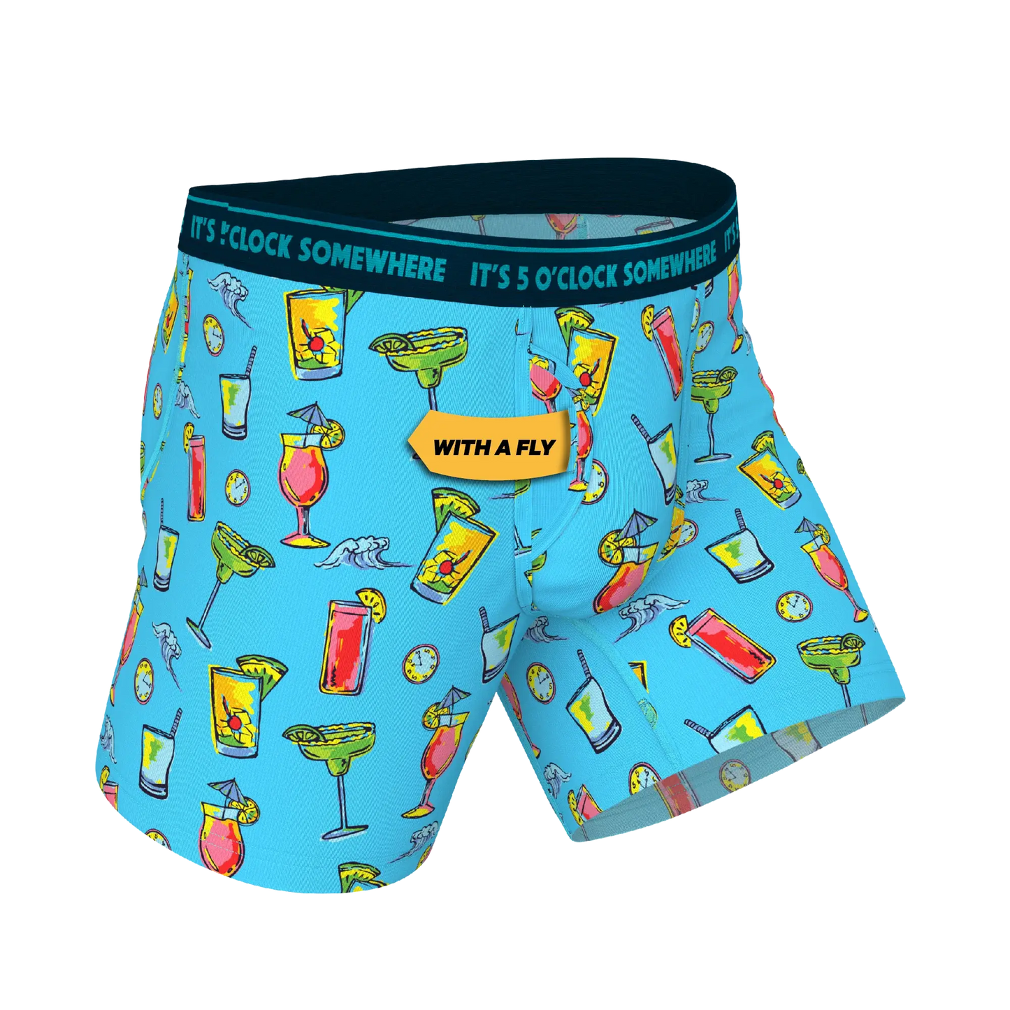 The Cocktail Hour | Shinesty x Margaritaville® Ball Hammock® Pouch Underwear With Fly - Shinesty - Flyclothing LLC