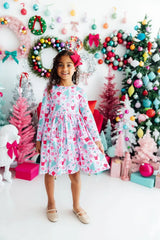 Cocoa Kisses L/S Pocket Twirl Dress - Mila & Rose ® - Flyclothing LLC