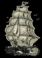 Black Market Art Company Coffin Seas Print