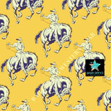 Yeehaw Vintage Bronc Buster Bikini Top