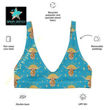 Yeehaw Longhorn Sunshine Bikini Top