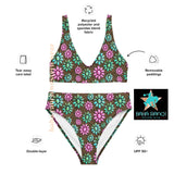 Baha Ranch Yeehaw Pink Turquoise Bikini