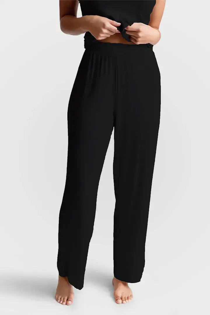 Collagen Lounge Pant - Black - Buki - Flyclothing LLC