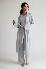 Collagen Lounge Pant - Pearl Grey - Buki - Flyclothing LLC