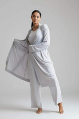 Collagen Lounge Pant - Pearl Grey - Buki - Flyclothing LLC