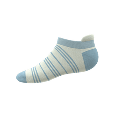 The College Ruled | Stripe Heel Hammock™ Ankle Socks - Shinesty