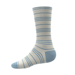 The College Ruled | Stripe Heel Hammock™ Crew Socks - Shinesty