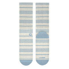 The College Ruled | Stripe Heel Hammock™ Crew Socks - Shinesty