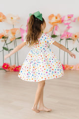 Colorful Dots S/S Pocket Twirl Dress - Mila & Rose ® - Flyclothing LLC