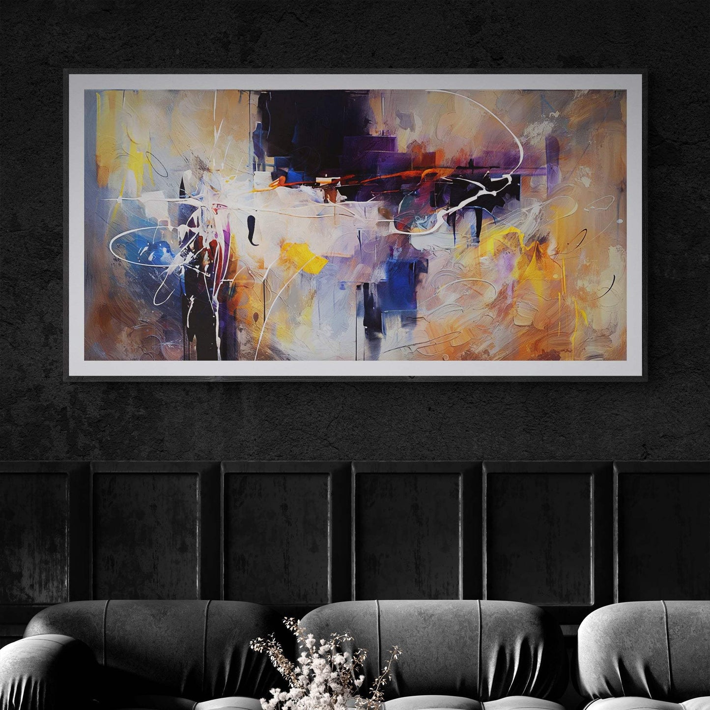 Canvas Print: "Colorplay Symphony" - Tailored Canvases - Flyclothing LLC