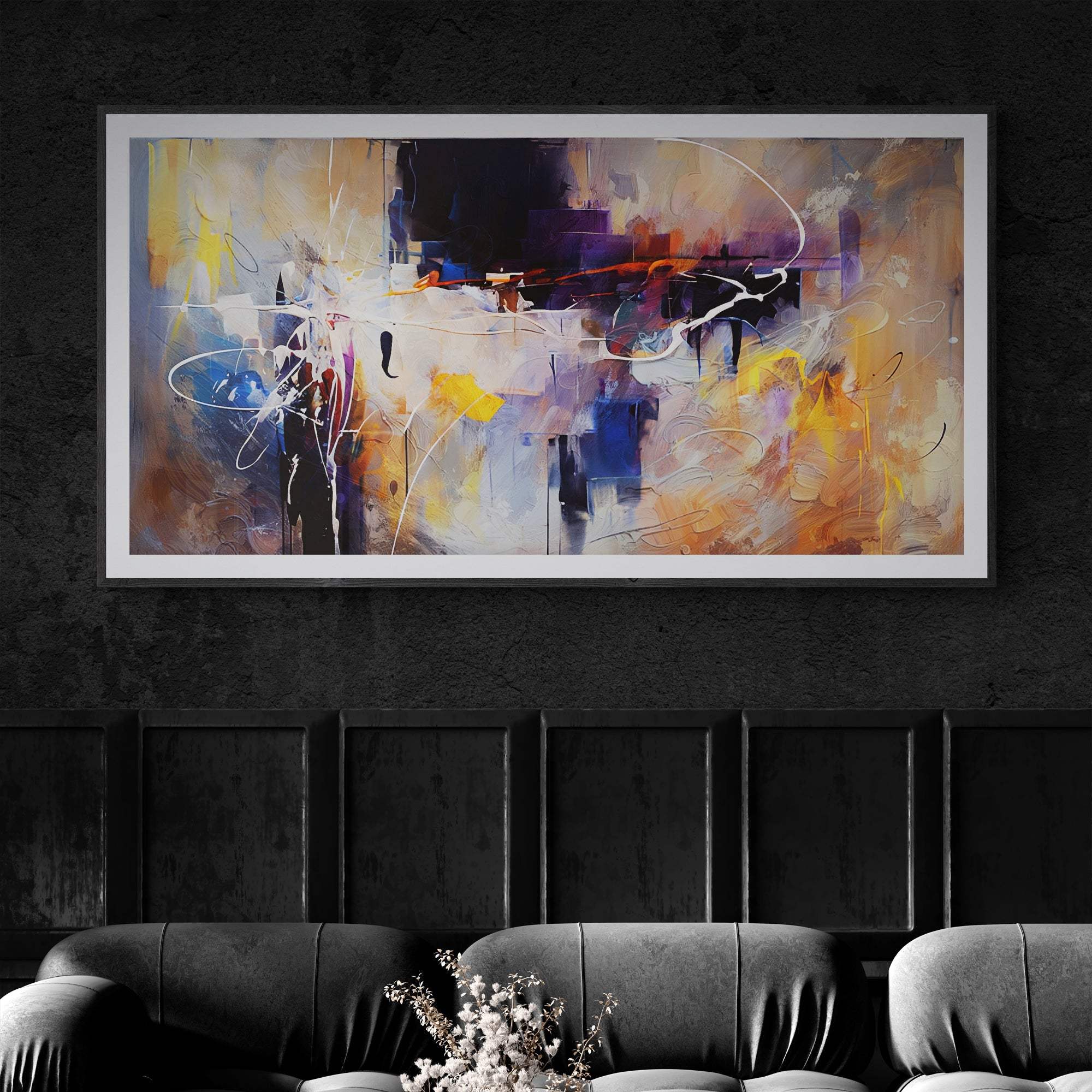 Canvas Print: "Colorplay Symphony" - Tailored Canvases - Flyclothing LLC