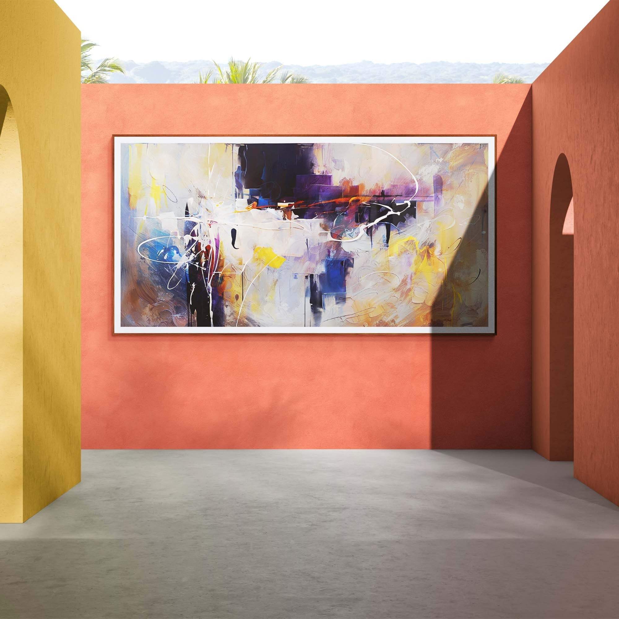 Canvas Print: "Colorplay Symphony" - Tailored Canvases - Flyclothing LLC